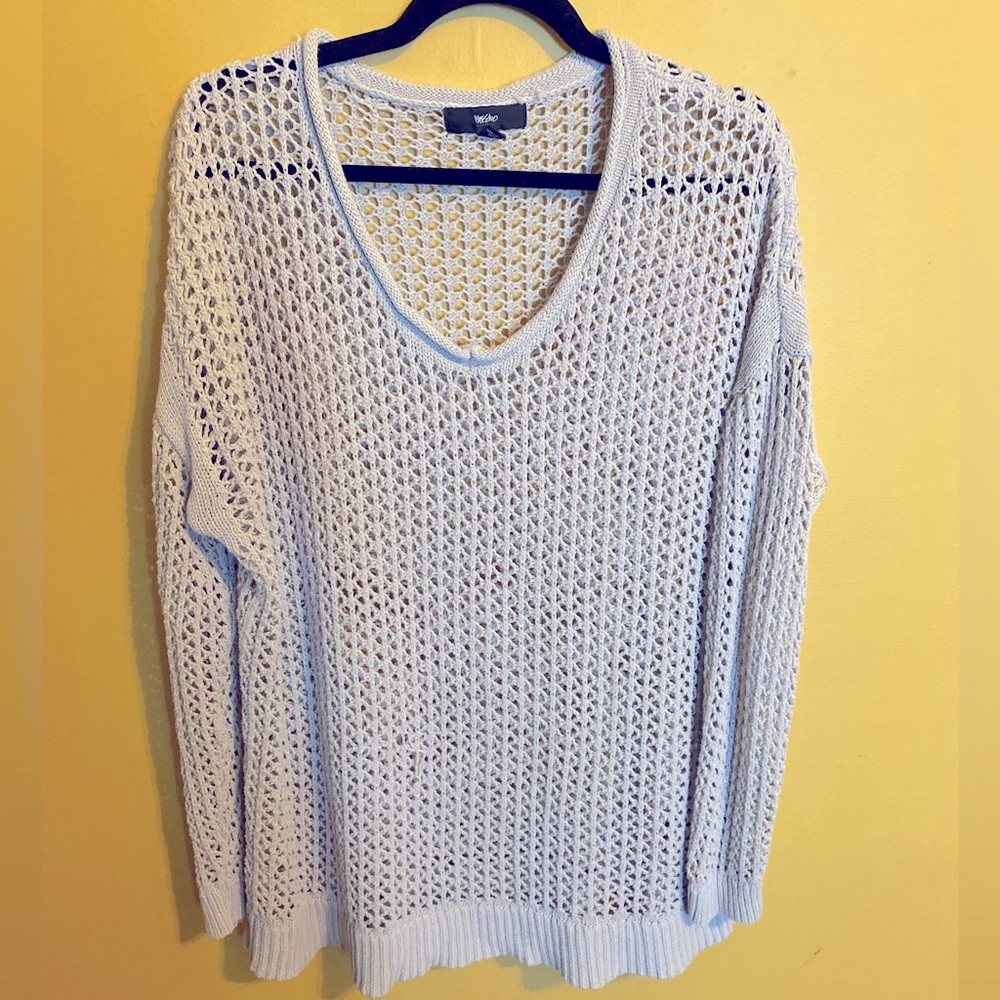 Fishnet style sweater